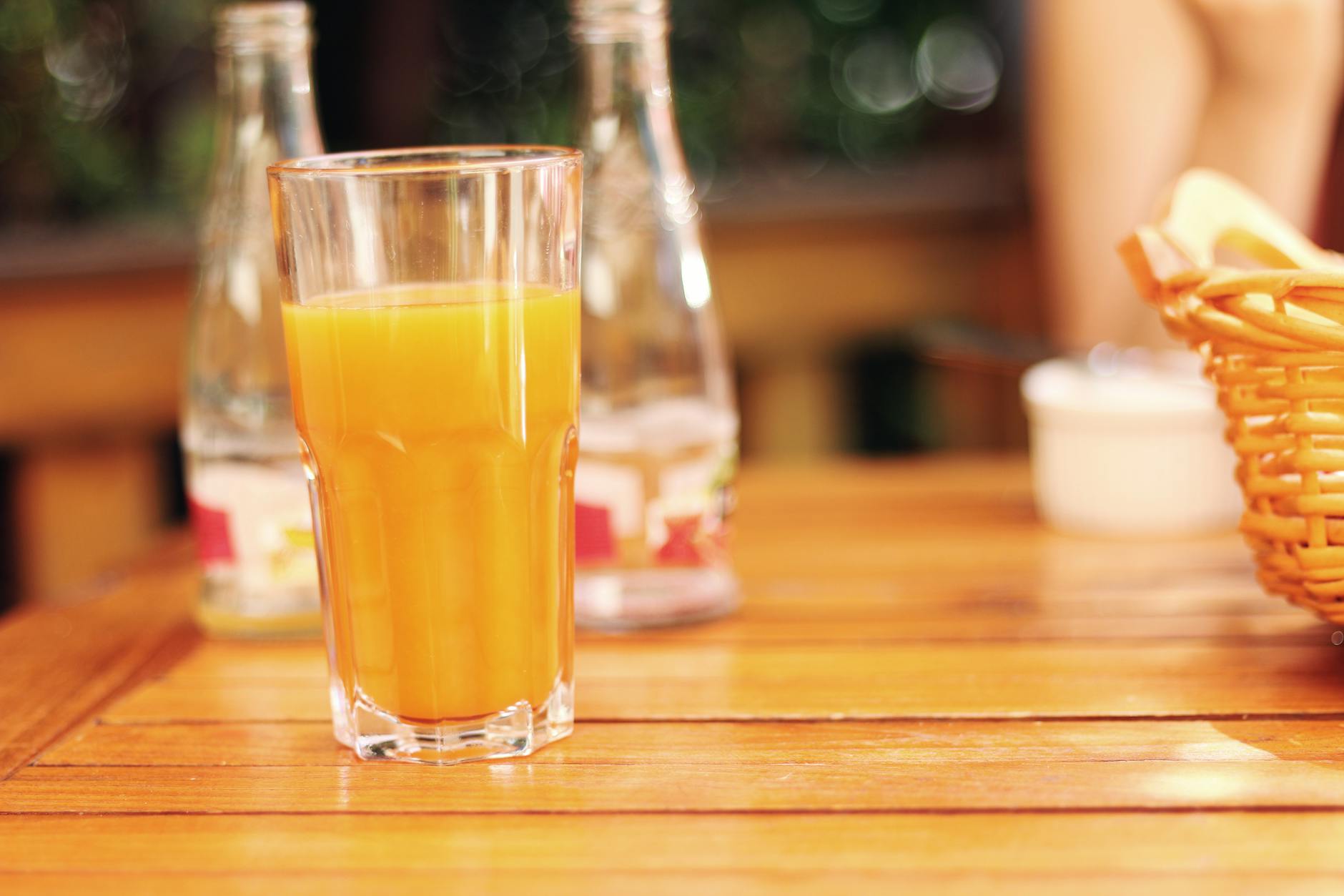 breakfast morning orange juice